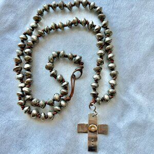 Jes MaHarry “Shine Within” Silver necklace